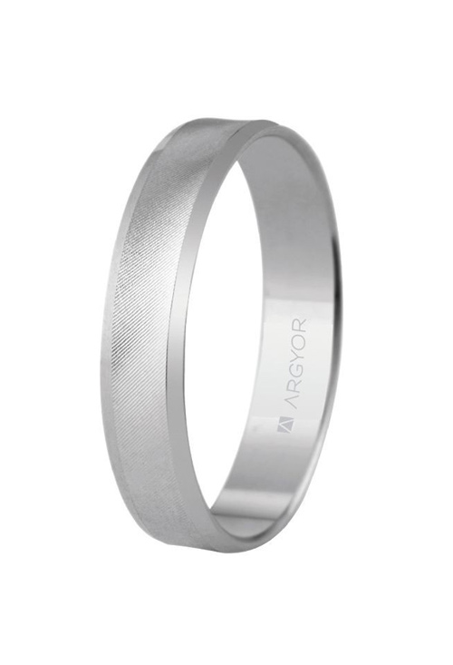 Alianza de plata con aro de 4 mm de ancho, Argyor - foto 3 - rfcia. 5740308