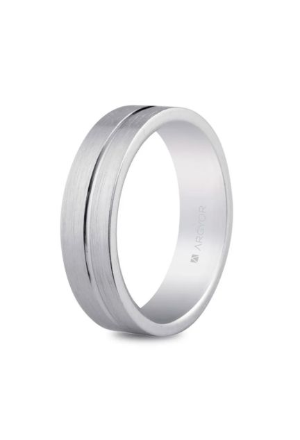 Alianza de plata de 5mm de ancho Argyor 5755053N