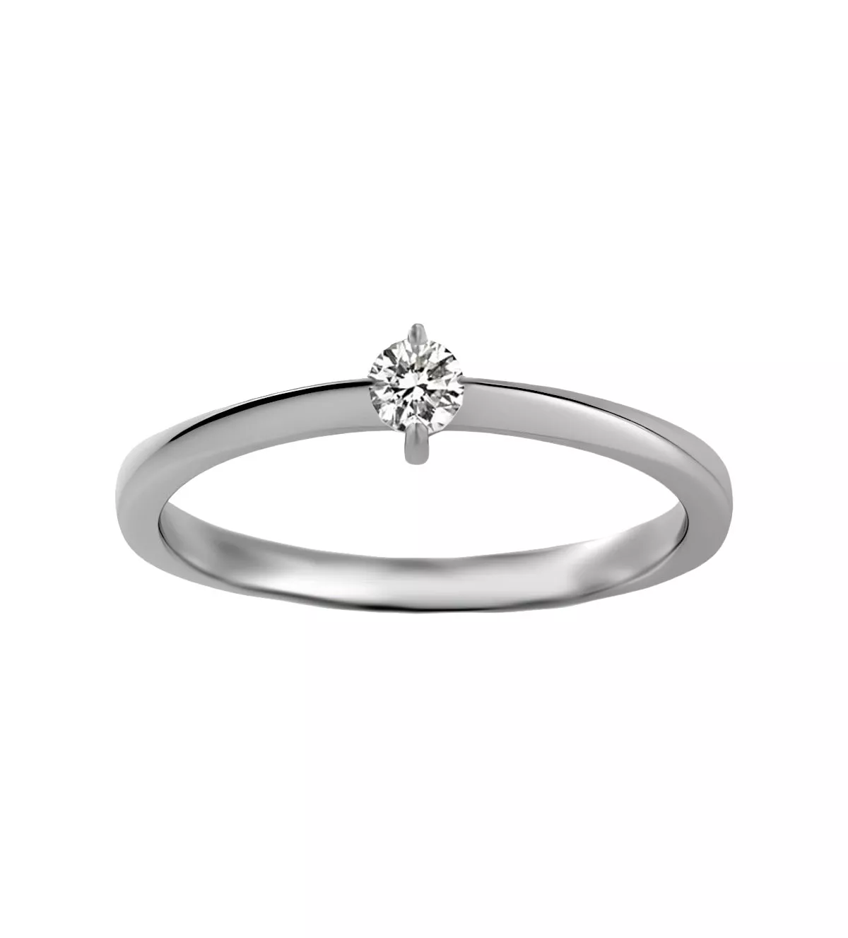 anillo compromiso oro blanco 18k con brillante 065 162 01br015 1