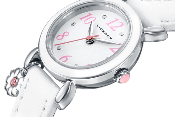 Reloj Viceroy acero y cuero niña 023_46898-04-1