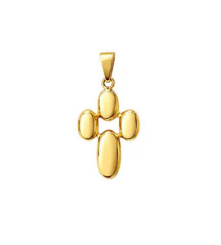 146_4150 toma frontal cruz de oro 4 formas ovaladas