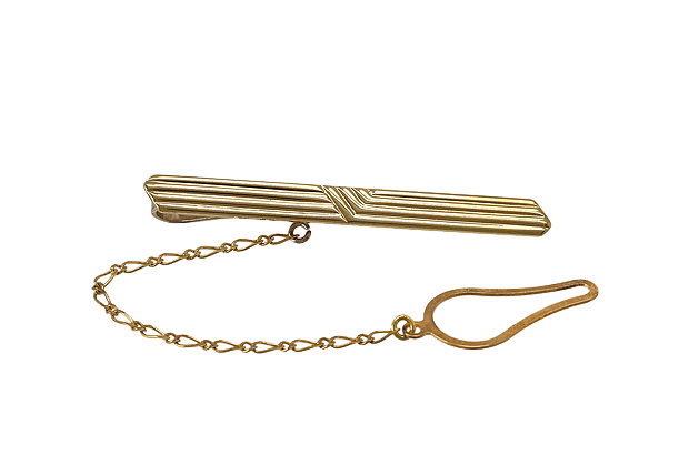 Complemento de caballero oro 1ª ley 750 mmas. (18 k.) pasador de corbata oro amarillo rfcia.183_05