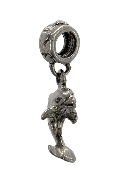 abalorio plata para colgar de pulsera con forma de delfin 015_S8-100
