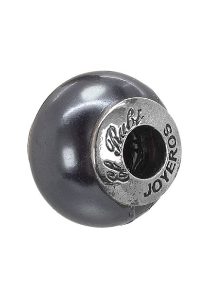 abalorio de plata textura perla gris foto lateral 015_20-05