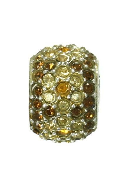 abalorio plata y cristales swarovski foto frontal ref 26-08