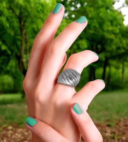 anillo de acero viceroy foto principalanillo de acero viceroy 152 B1001A015 10 10