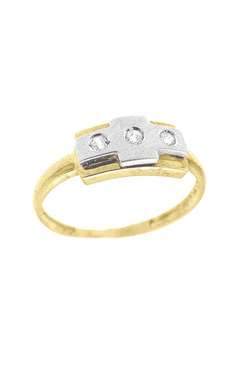 Anillo de oro para niña ocasión outlet joyería 002_50902-S