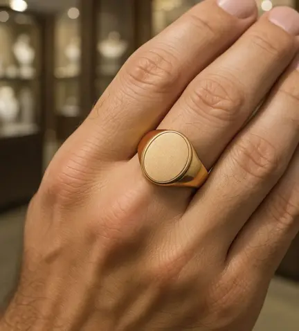 anillo-de-oro-18k-sello-oval-para-grabar-157_S0002 modelo mano