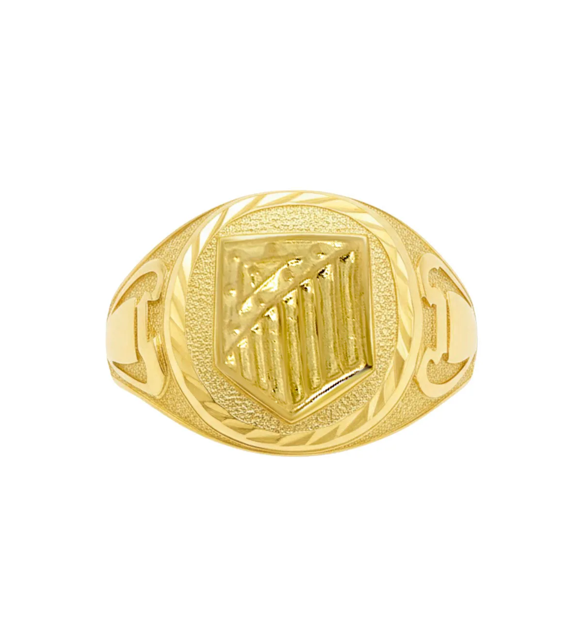 Anillo de oro 18k escudo Atlético de Madrid 033_ATA