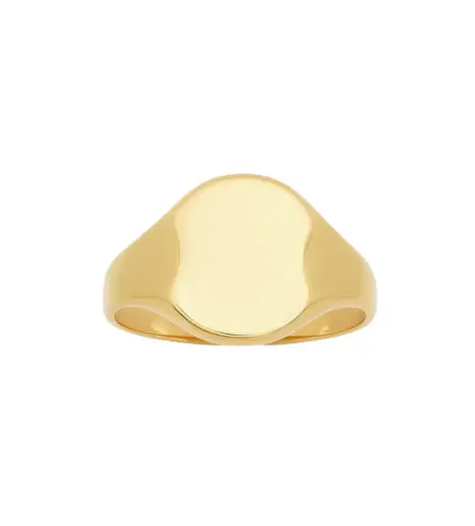 anillo de oro sello de niño para grabar 131_S-9