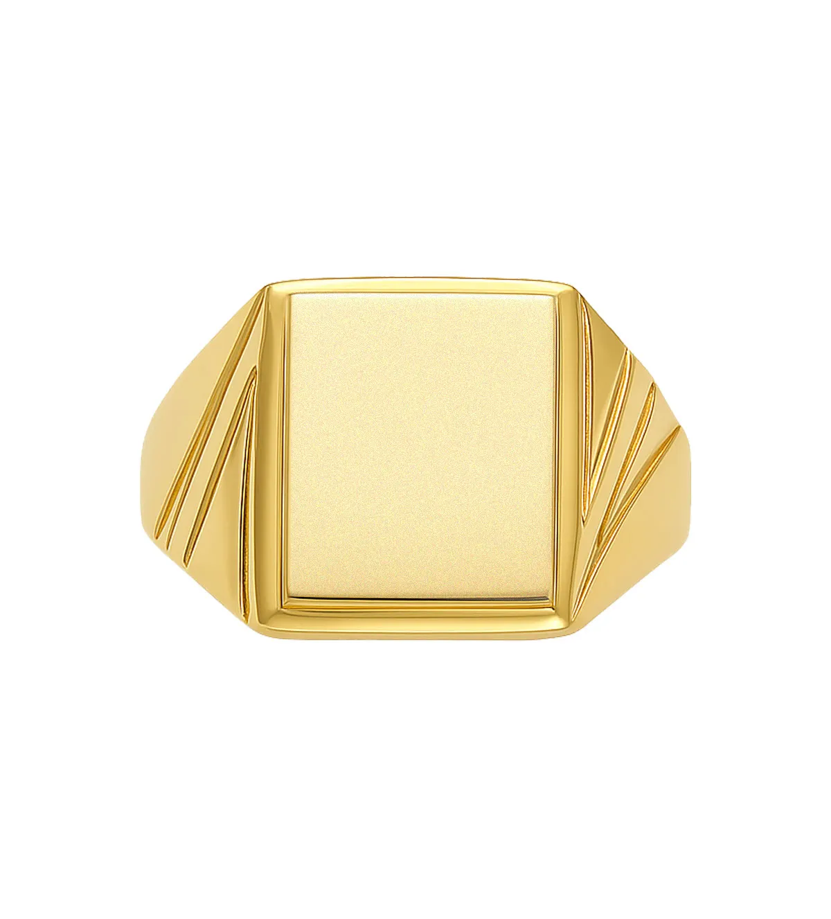 Anillo de oro 18K sello para hombre 081_01788