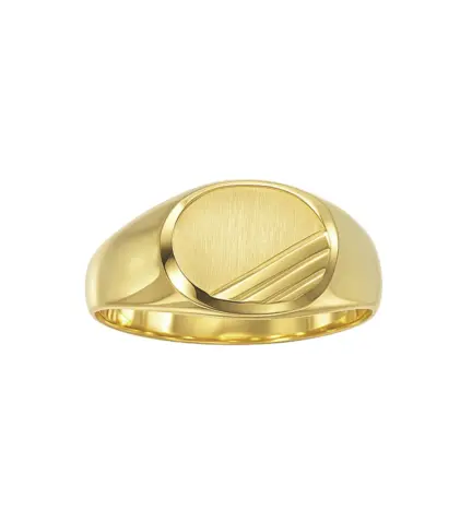 anillo de oro sello primera comunion 18k 157_S0006