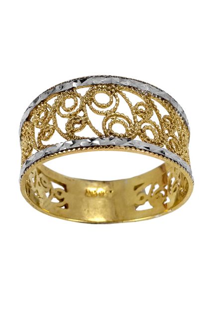 Anillo de plata chapada - foto 1 - rfcia.045_09754033