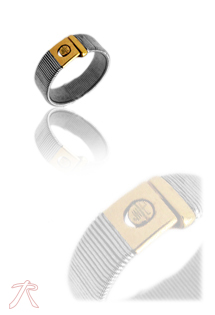 Anillo oro 1ª ley 750 mmas. (18 k.) sortija sin piedras rfcia.142_0578-1