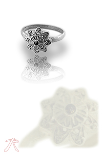 Anillo plata estrella real - foto 1 - rfcia.037_SP4067