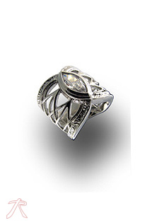 Anillo plata ley sortija con piedras señora rfcia.132_08847-S