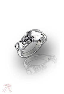 Anillo plata ley sortija con piedras rfcia.132_70369-S