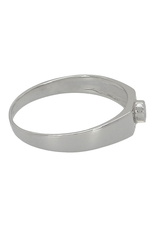 Anillo de compromiso oro blanco y diamante. 065_0000786-00 tumbada derecha