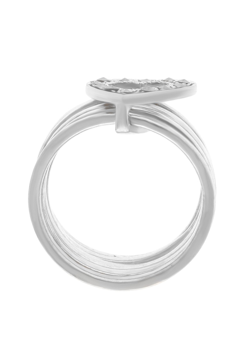 anillo de plata semanario siete aros cogidos por un corazon de marquesitas foto cenital 237_TJ1076S01