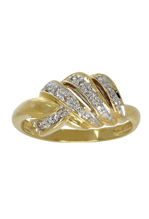 anillo mujer oro 18 ktes con diamantes modelo trenza foto frontal 037_13101797