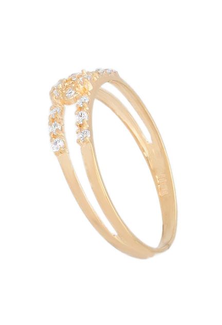anillo mujer oro amarillo 18 kilates con circonitas foto lateral precio barato joyeria online 002_52902-S_01