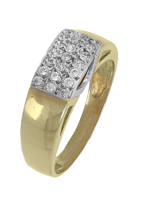 anillo mujer oro bicolor con cuajo circonitas vista lateral 002_51453-S_01
