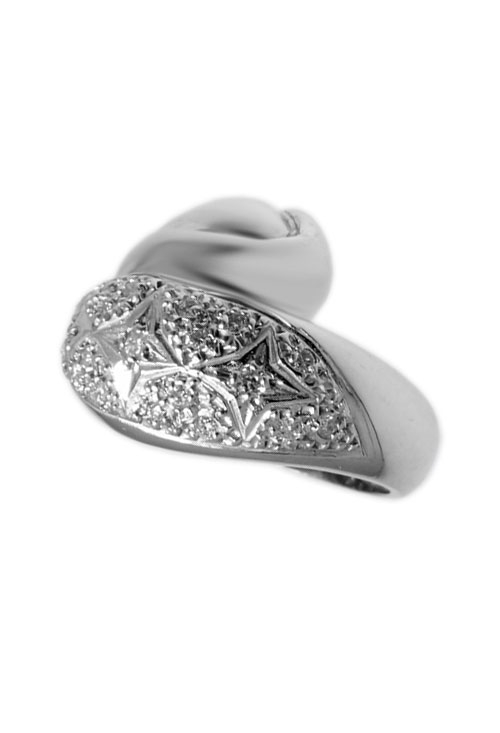 anillo mujer oro blanco 18 ktes con diamantes precio online 192_Z0492_04