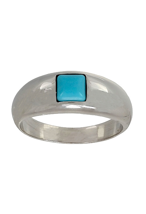 anillo mujer oro blanco y turquesa precio outlet joyeria 120_267