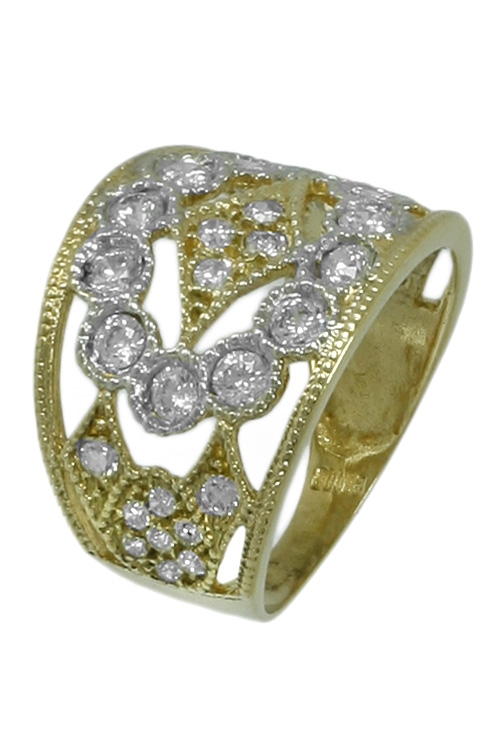 anillo oro 18 ktes tipo isabelino con circonitas vista lateral 002_52709-S_01