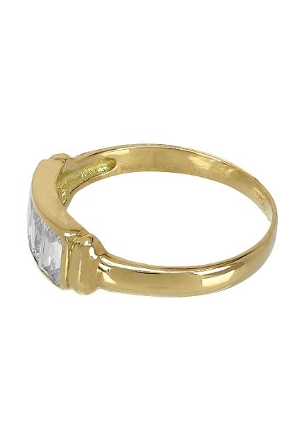 venta online Anillo oro 18K, sortija con galería circonitas 139_7028-S-OA-C