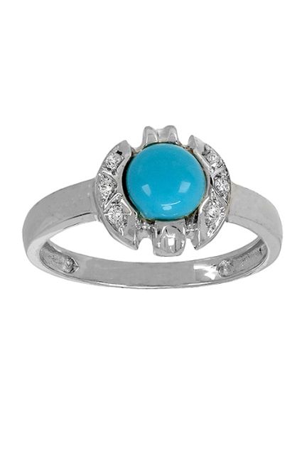 anillo oro blanco 18 ktes y turquesa rodeada de circonitas 146_1930-S-OB
