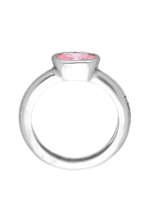 anillo plata con cuarzo color rosa toma cenital 103_YR5677-R_02