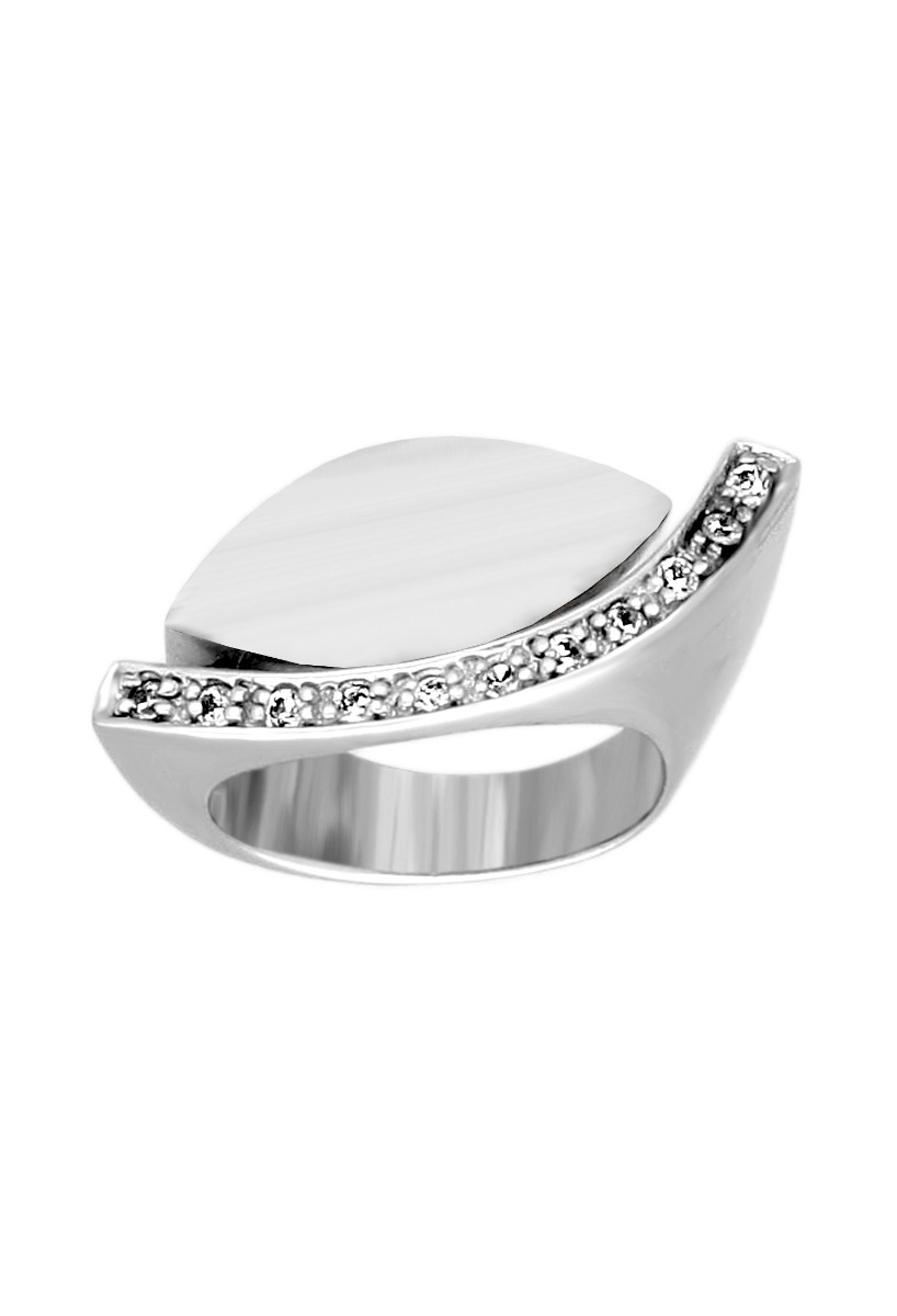 anillo plata con circonitas forma ojival 132_71144-S