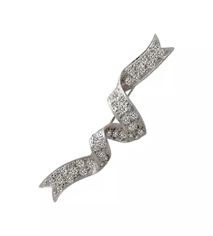 broche de plata para solapa