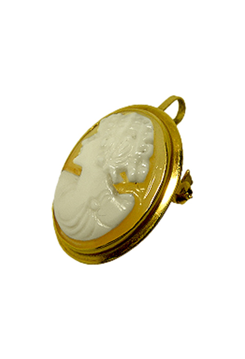 Broche de solapa, camafeo oro - foto 3 - rfcia.005_00020-12