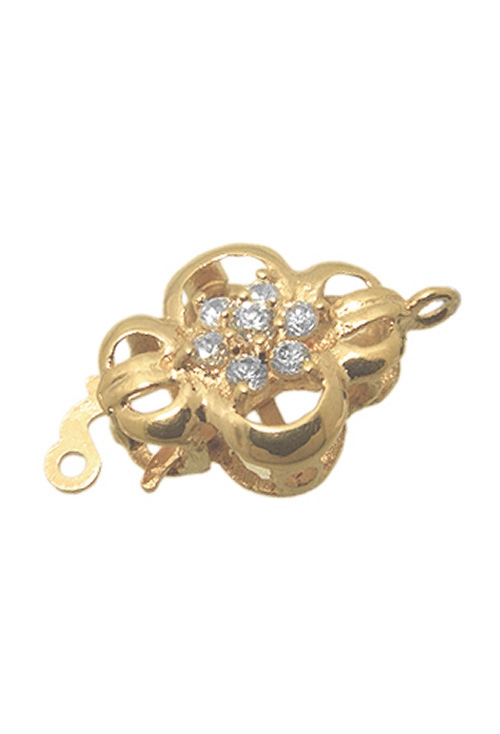 Cierre collar oro con circonitas - foto 3 - rfcia.037_1225