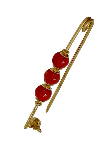 Broche bebe oro, imperdible Coral - foto 3 - rfcia.003_IMP3C