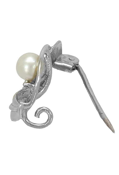 broche solapa oro blanco 18 kilates perla cultivada y diamantes vista cierre abierto 192_Z7012_02