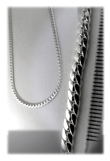 Cadenas y cordones plata ley. 50 cm. barbada - foto 3 - rfcia.126_BTA100-50