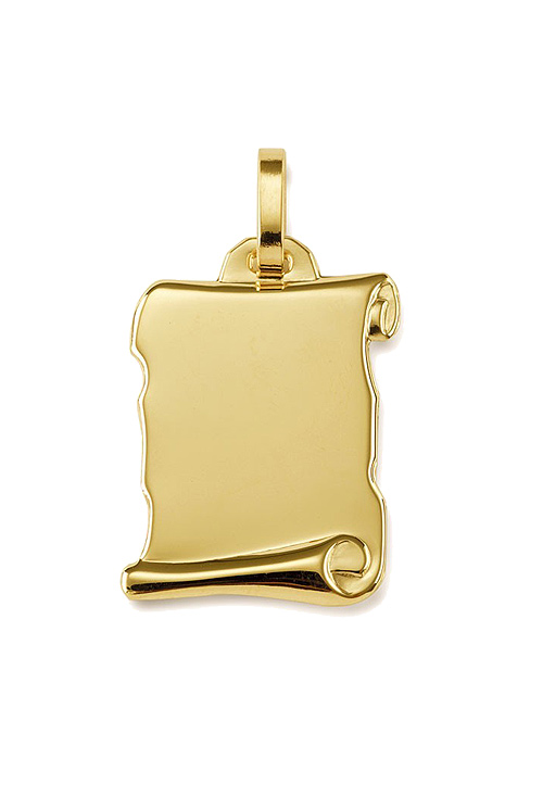 Chapa para grabar pergamino oro 18 ktes - foto 1 - rfcia.045_211943-14