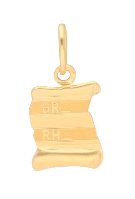 Chapa identidad oro 1ª ley 750 mmas. (18 k.) alerta medica rfcia.134_0015