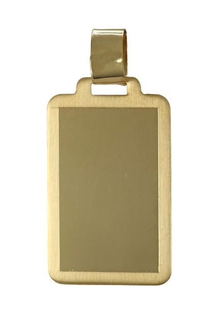 chapa para grabar oro 18 ktes vista frontal 243_000-05658