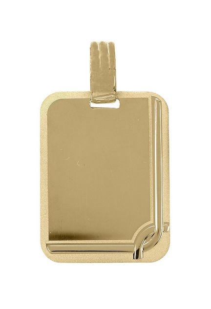 chapa para grabar oro amarillo 18k foto frontal 045_216332L1-13