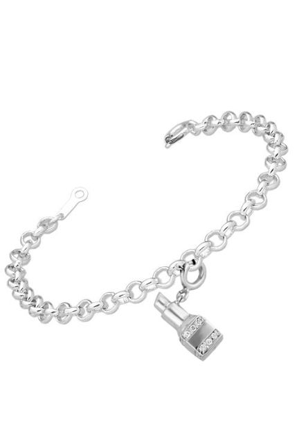 charm plata ley pinta labios vista en pulsera 132_72602_01