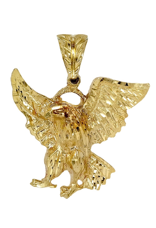 Colgante de oro amarillo 18 ktes Águila 117_0242029-0