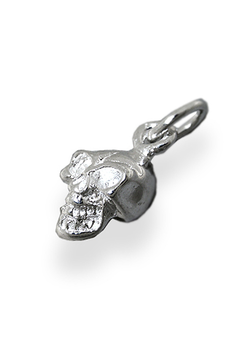 Colgante de plata, calavera. 037_E13-007