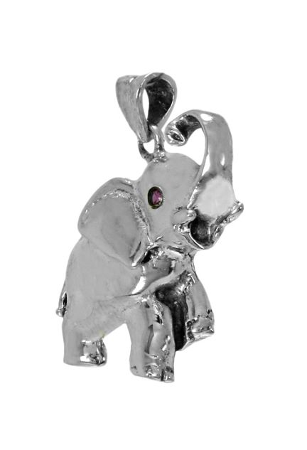 compra online colgante en plata de ley con la figura de un elefante de la suerte joyas de mujer a precios baratos 037_ELEF