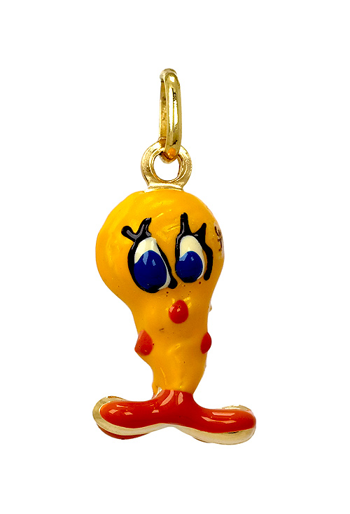 Colgante oro Figura de Piolin - foto 1 - rfcia.044_1202