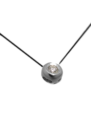 Colgante oro ley con diamante - foto 3 - rfcia.065_349-COL2S-R