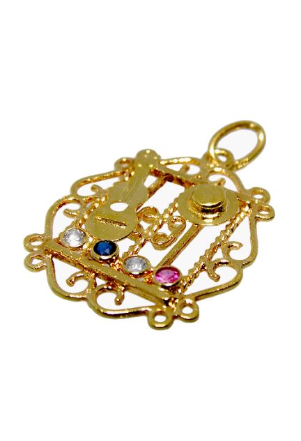 Colgante oro, reja andaluza Referencia - foto 1 - rfcia.005_07093-1